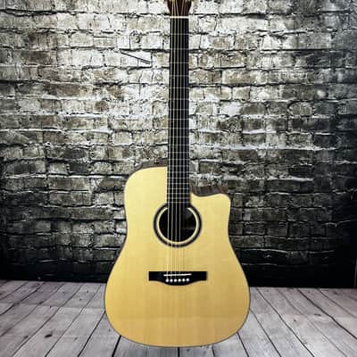 Simon & Patrick Showcase CW Rosewood EQ SF Acoustic-Electric Guitar - (Used) W/Tric Case image 2