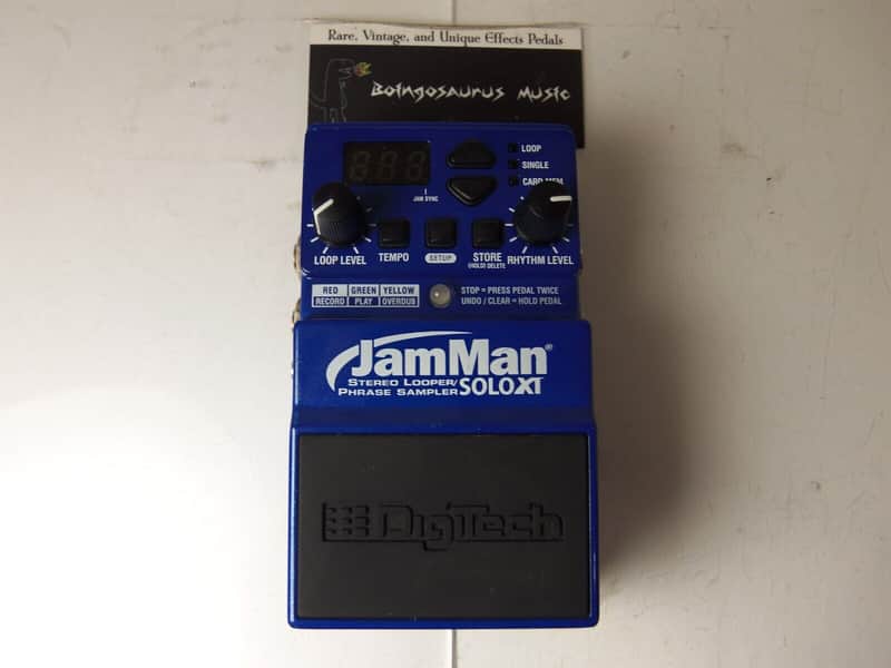 Digitech Jamman Solo XT Looper Effects Pedal Phrase Sampler Free USA Shipping image 1