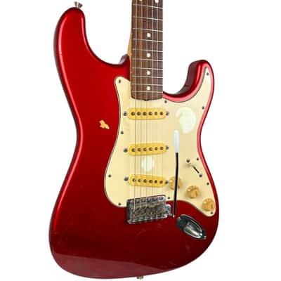 Fender Japan ST-STD Stratocaster 1993-1994 - Candy Apple Red - Vintage image 2