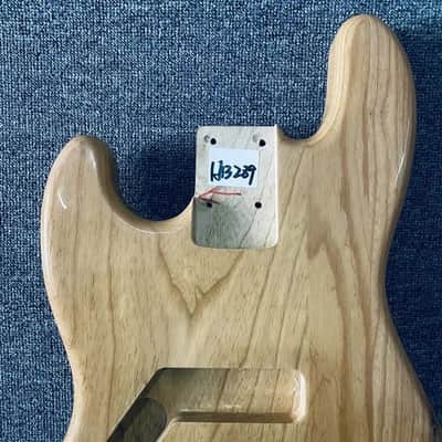 Left Handed Ash Wood Jazz Bass Style Body image 2