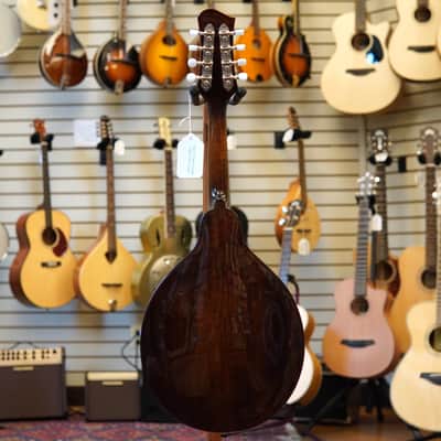 Eastman MD404-BK Oval Hole A-Style Mandolin Black w/Hard Case image 6
