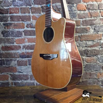 Takamine MIJ Santa Fe ESF-10c Acoustic Electric Guitar (1990s - Natural) image 16