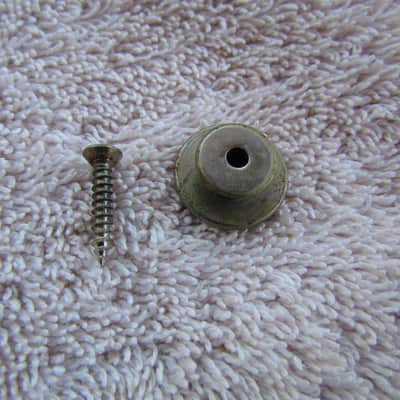 Vintage G&L Lynx Bass String Tree W/Mounting Screw Vintage 1985 G & L Bass String Tree For G&L Lynx & Other G & L Basses Perfect For Restoration Or Repair image 2