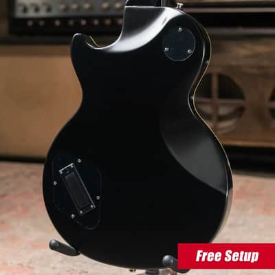 Epiphone Les Paul Prophecy Electric Guitar - Aged Jet Black Metallic with Gig Bag image 2