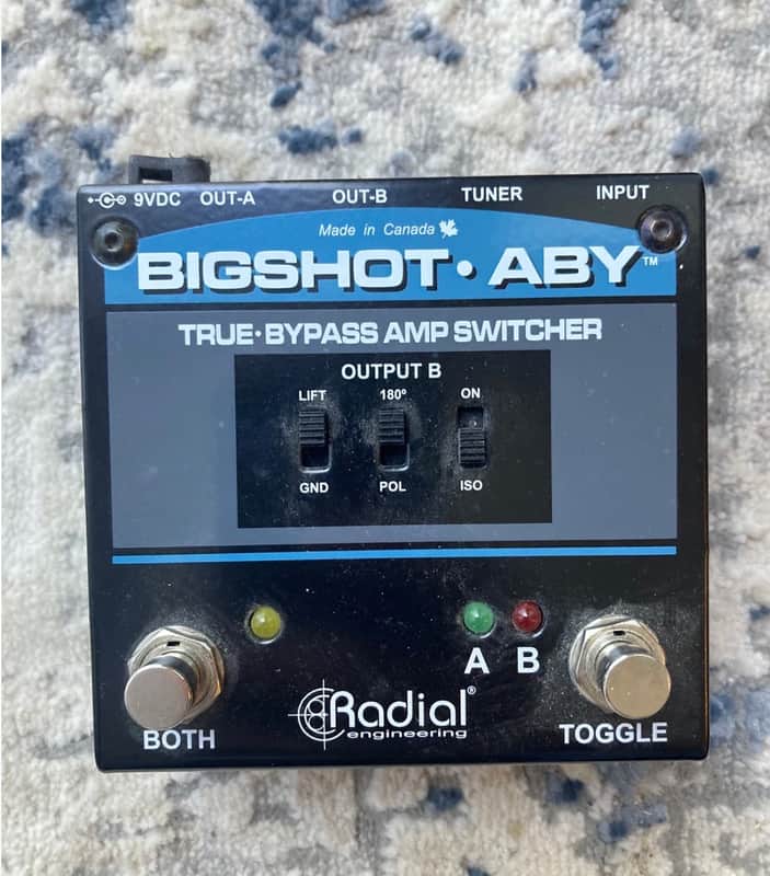 Radial Bigshot ABY True-Bypass Amp Switcher V2 image 1