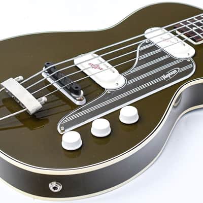 Gun Guitars Neptune Bass Olive Drab image 13