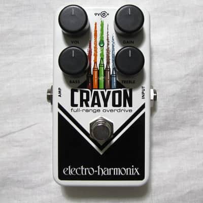 EHX Electro Harmonix Crayon 69 Full-Range Overdrive Pedal | Reverb