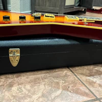 1983 Ibanez Destroyer II DT500CS – MIJ FujiGen – Cherry Sunburst Flame Top – X Series – Vintage Explorer image 16