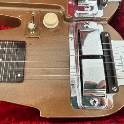 Rickenbacker Double Neck 6, T Logo 1950's - Copper color image 6