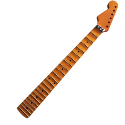 Full Scalloped Maple Guitar Neck,22-Fret Left hand image 2