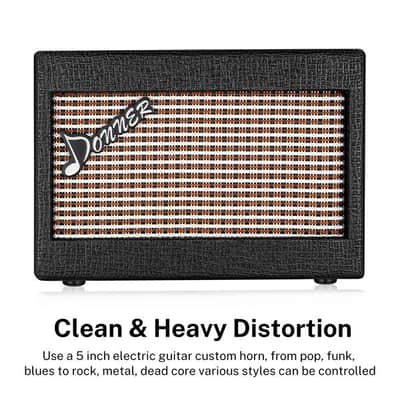 3 Watt Electric Mini Guitar Amplifier Desktop Guitar AMP Portable and Compact image 3