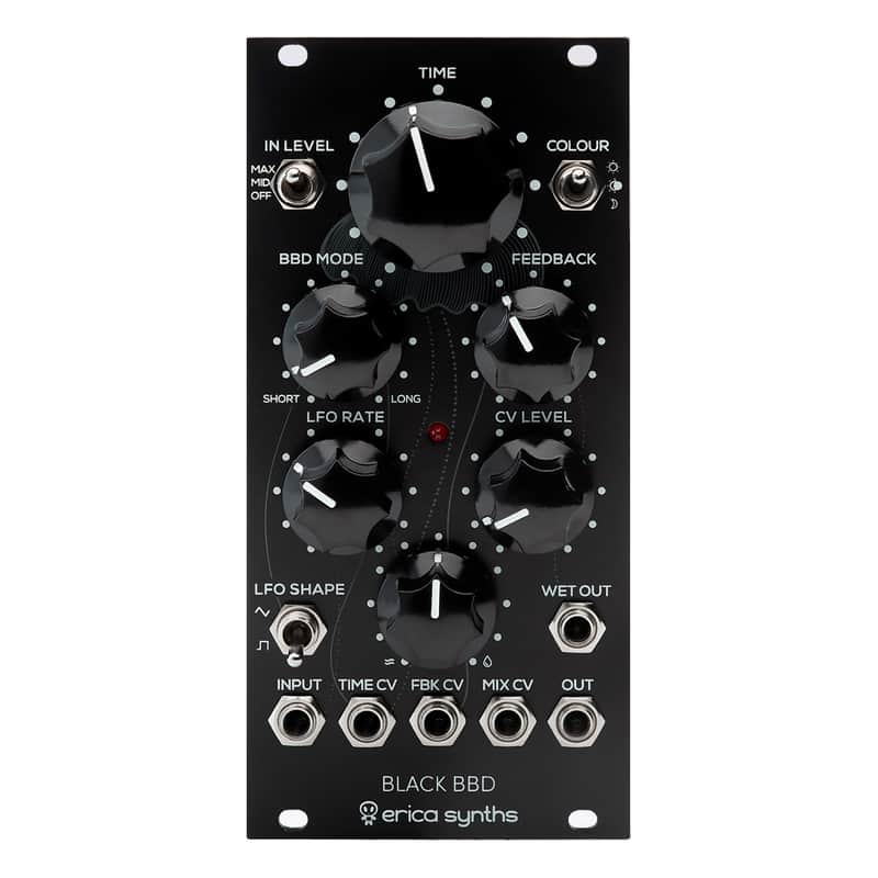 Erica Synths Black BBD Eurorack Analogue Delay Module image 1