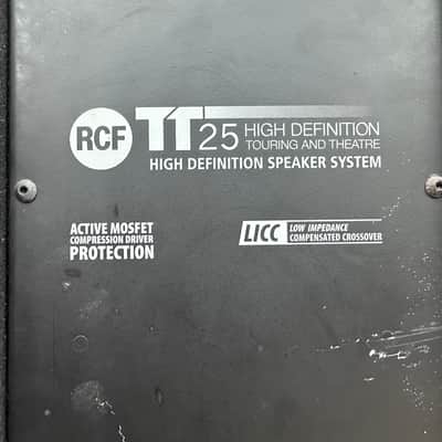 RCF TT25 Full Range Speakers w/Covers - PAIR - Tested & Working image 13