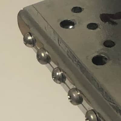 Vintage Fender 70s Tele Deluxe Bridge Thinline Hardtail Original 011032 Saddles 52.8mm String Spacing image 14