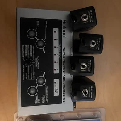 Roland TMC-6 Trigger MIDI Converter + 4x RT-10 Drum Triggers (T/S/K) image 5