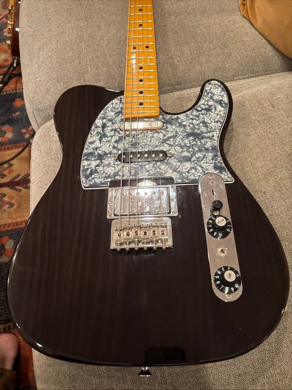 Fender Telecaster Nashville Mid ‘00s - Black Satin With Grain Visible