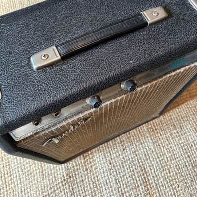 1973 Fender Musicmaster Bass 12-Watt 1x12" Bass Combo 1970 - 1980 - Silverface image 9