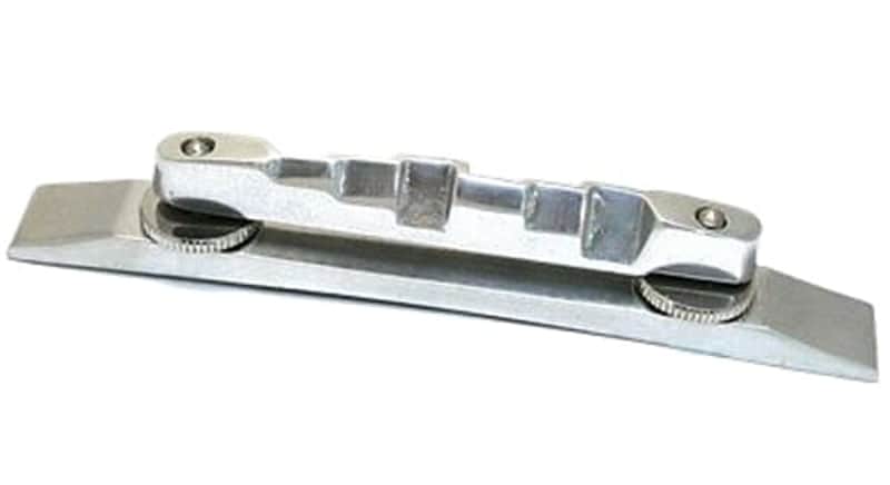 Bigsby Bridge Assembly - Polished Aluminum image 1
