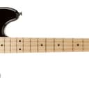 Fender Squier Bronco Bass, Short Scale (30") Maple Fingerboard, Black