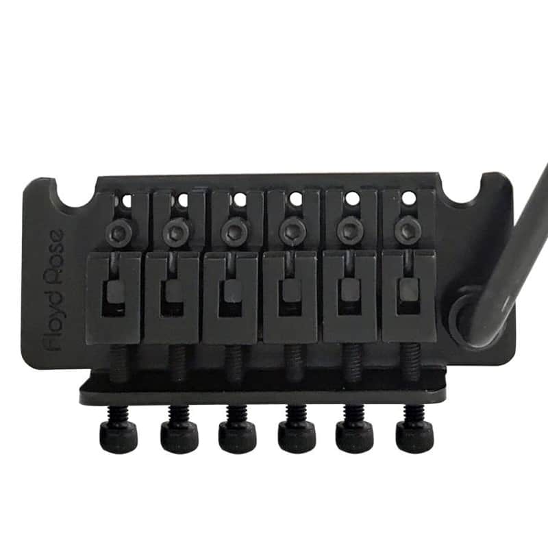 Genuine Floyd Rose Non-Fine Tuner Tremolo Bridge Satin Black image 1