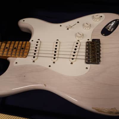 Fender '55 Relic Stratocaster White Blond 2024 image 12