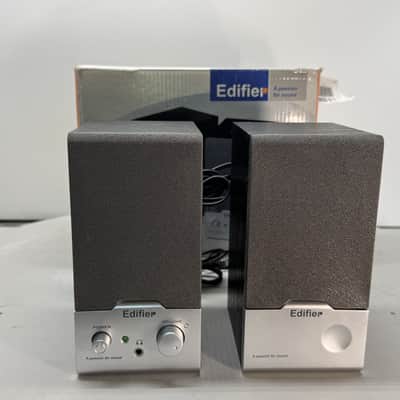 Edifier R18 Bookshelf Speakers 2.0 Stereo Active Passive Multimedia Speaker Set image 1