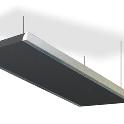 Primacoustic 2 inch Stratus 24x48 inch Studio Ceiling Cloud Panel with Suspension Frame - Black image 2