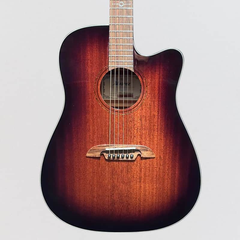 Alvarez AD66CE Dreadnought Acoustic-Electric Guitar - Shadow Burst image 1