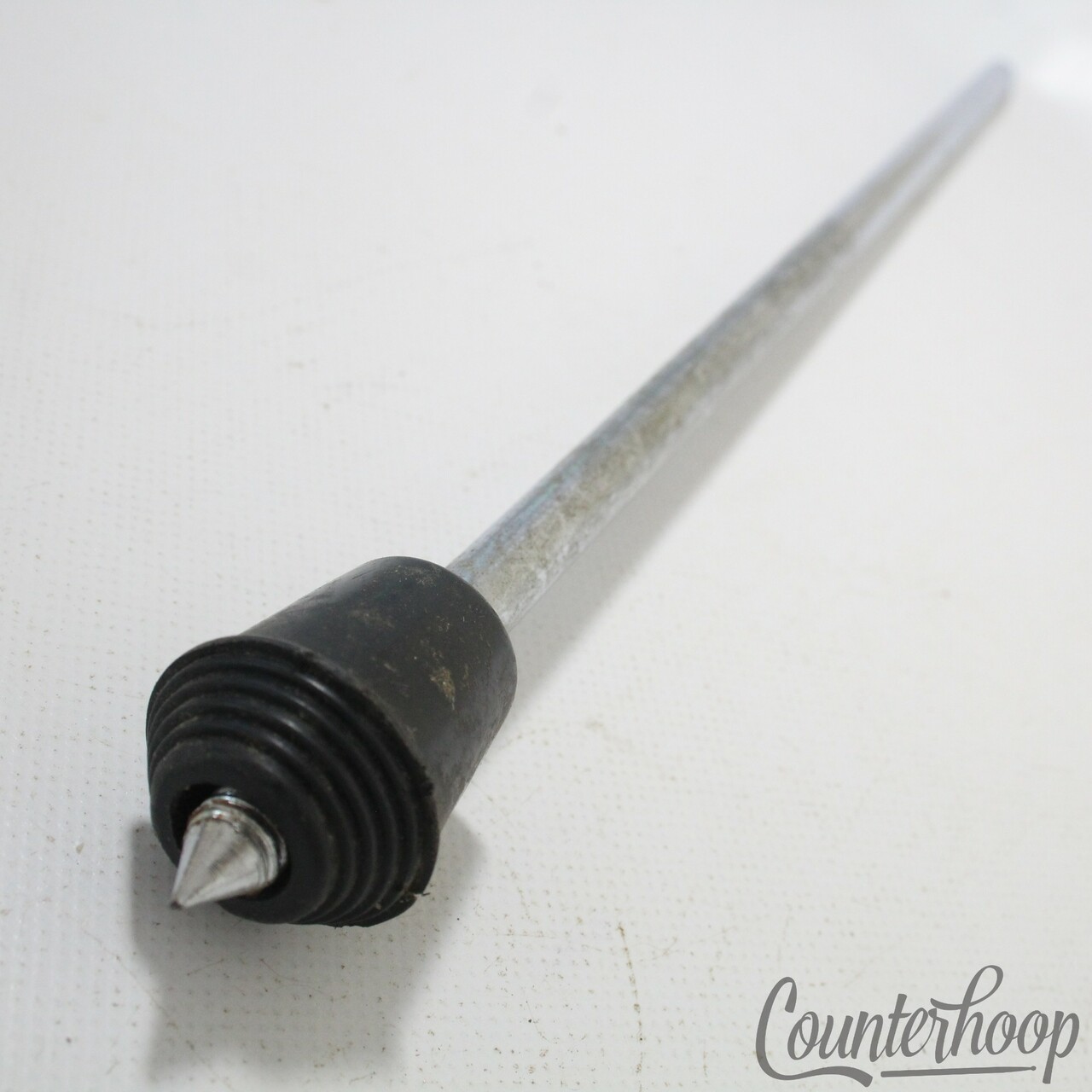 Tama Superstar Disappearing Bass Drum Spur Leg Vintage 80s Chrome Rubber Japan* — main photograph