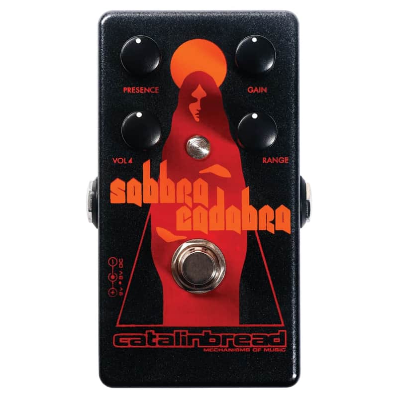 Catalinbread Sabbra Cadabra Treble Booster Overdrive Effect Pedal Tony Iommi - Brand New image 1