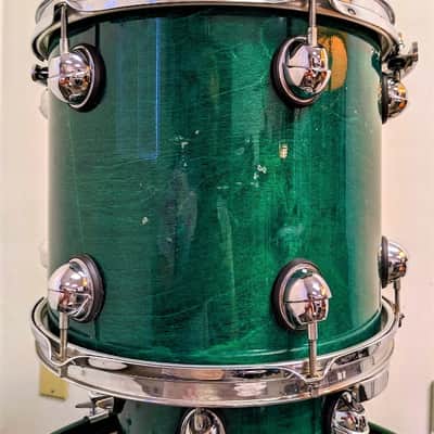 Premier Genista 5pc Drum Set In Terraverde Green Lacquer. image 5