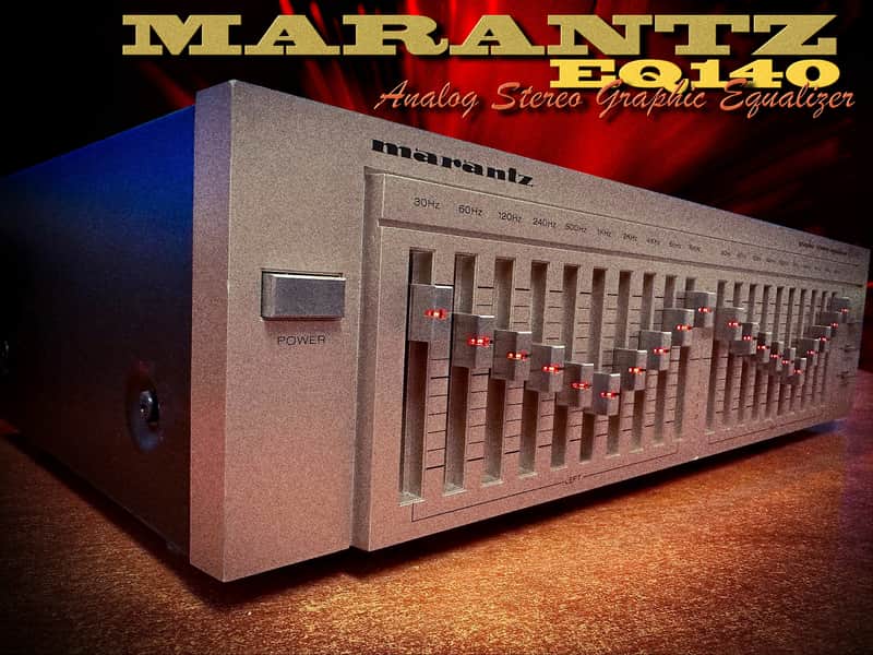 MARANTZ EQ140 ROSE GOLD 🔥RARE🔥 Vintage Stereo Graphic Equalizer image 1