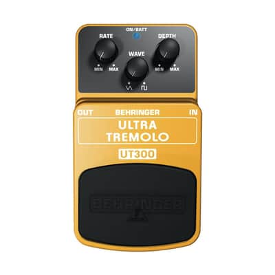 Behringer Ultra Tremolo UT300 Classic Effects Pedal image 4