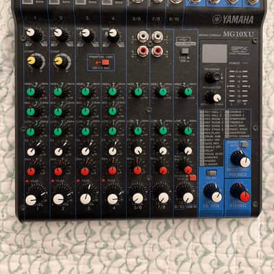 Yamaha MG10XU 10-Channel Analog Mixer 2016 - Present - Black image 1