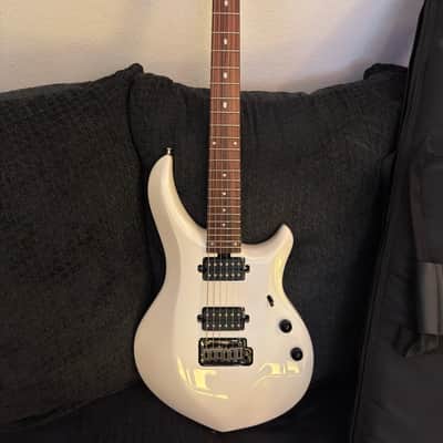 Sterling MAJ100X John Petrucci Signature Majesty 2018 - 2020 - Pearl White image 1