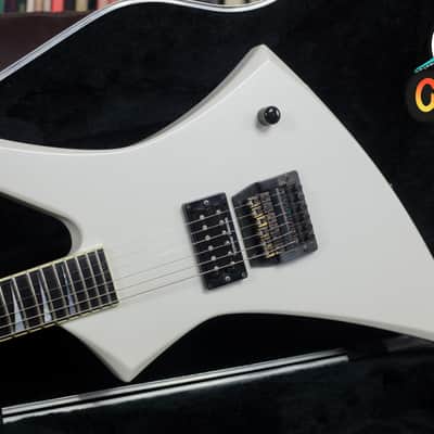 Jackson KE-1 KE1 Marty Friedman 1996 Snow White Pearl Made in USA -VIDEO- image 3