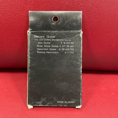 ORIGINAL BOX Roland SN-U110-07 Electric Guitar Sound Library image 2