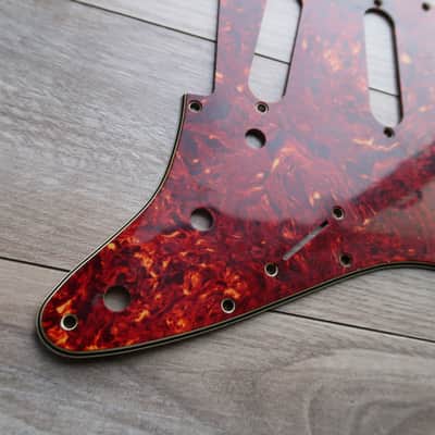 Fender Stratocaster Strat '59 - '62 Tortoise Celluloid   Tortoise RI 60 61 image 5