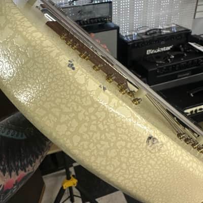 Jerry Jones Electric Sitar m - White Crackle image 18