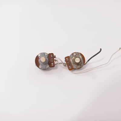 1981 Vintage Fender Precision Bass Potentiometer Pots Set Harness 1980's image 7