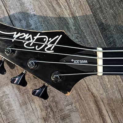 Lefty 1989 B.C. Rich Warlock NJ II series custom white - Made in Japan image 5