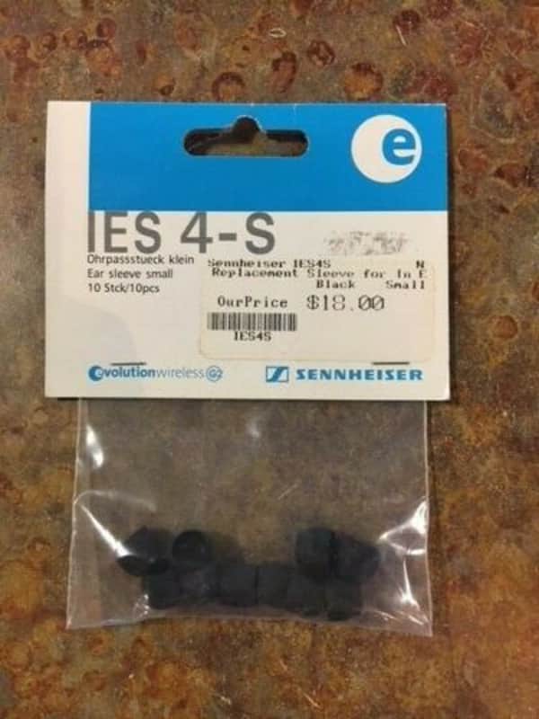 Sennheiser IES 4-M, IES 4-L, IES 4-S Replacement Sleeves for In Ear Monitor image 1