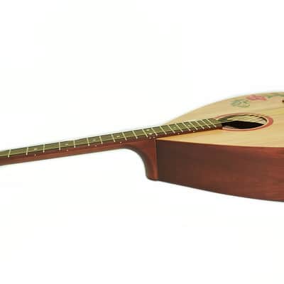 Nice Ukrainian Folk Classical Acoustic Guitar Kobza Wooden 6 strings Original Hand Painted made in Ukraine Trembita Amazing Sound! image 8