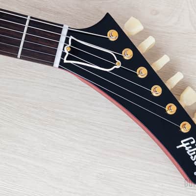 2022 Gibson Custom Shop Historic ‘58 Korina Explorer Cardinal Red 1 of 15 w/ Case, COA, Tags image 4