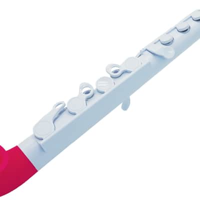 NUVO jSax 2.0 Standard Kit Weiss-Pink Polymer Saxophon inkl. Zubehör (C-Stimmung) image 2