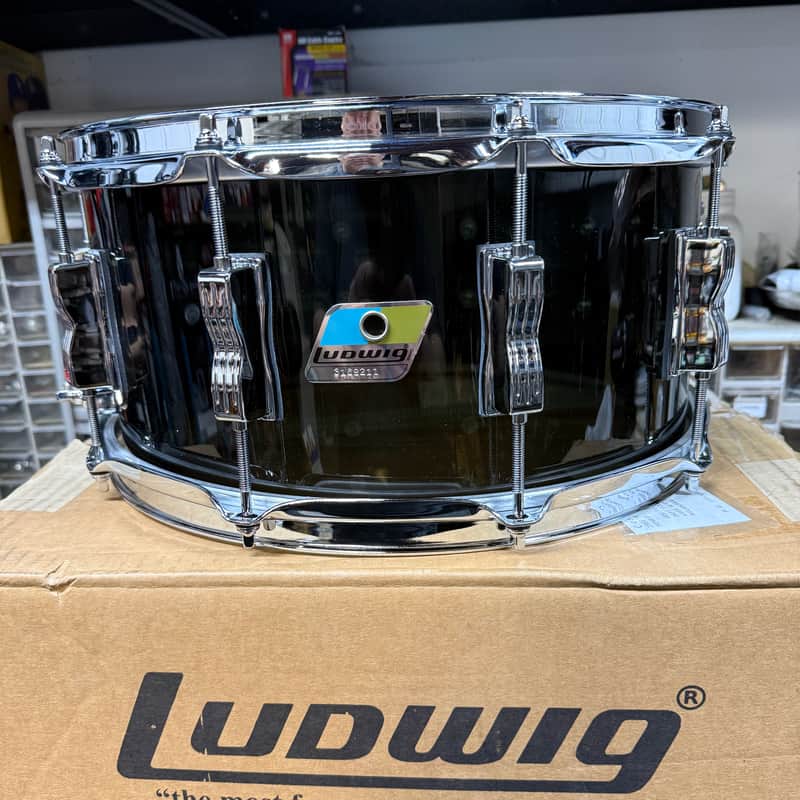 Ludwig Vistalite Reissue 6.5x14" Snare Drum - Smoke - Never Used image 1