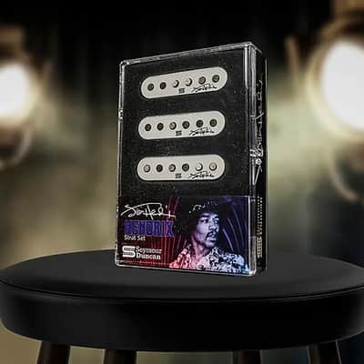 Seymour Duncan Jimi Hendrix Strat Set Single Coil Stratocaster Pickups - White