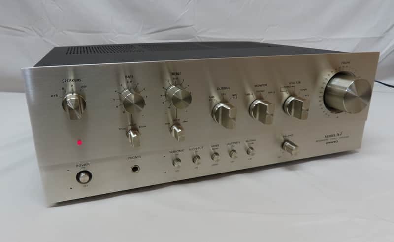 Vintage Onkyo A-7 Stereo Integrated Amplifier - 68 Watts Per Channel Amp image 1