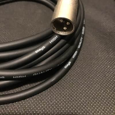 XLR Male to 1/4" Mono Jack Cable Bundle (5m & 1.5m) - Job Lot image 3