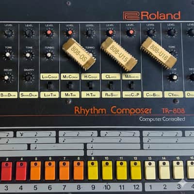 Alesis HR-16 / HR-16B EPROM Upgrade - Roland TR-808 Classic Core Sounds + OS 2.0